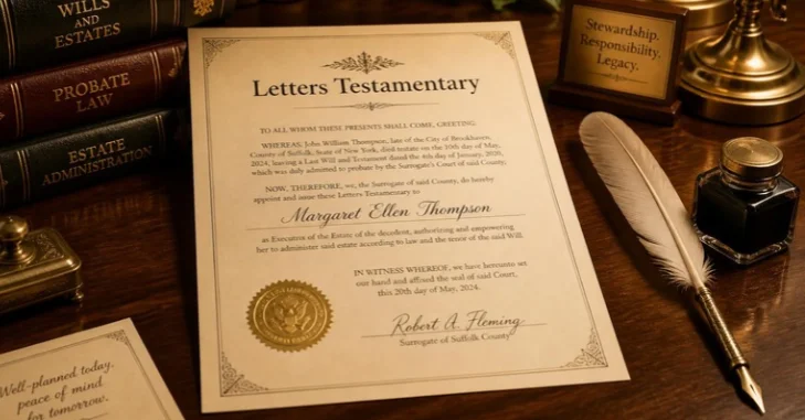 What Are Letters Testamentary?